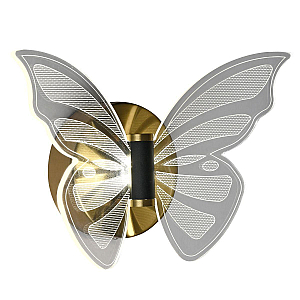 Настенный светильник Natali Kovaltseva Butterflies LED LAMPS 81115/1W GOLD