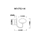 Бра MyFar Scott MR1750-1W
