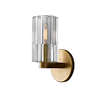 Бра DeLight Collection Wall lamp 8816W gold/clear