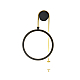 Бра Crystal Lux Corida AP25W Led Black/Gold