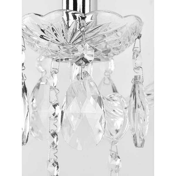 Бра Bohemia Ivele Crystal 107B/1/141 Ni