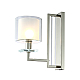 Бра Crystal Lux Nicolas AP1 Nickel/White