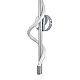 Бра Indigo Intreccio 14025/1W Chrome V000143L