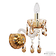 Бра Bohemia Ivele Crystal 5413B/1/165 G Amber/M-1H K721