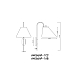 Бра Arte Lamp Rondo A4086AP-1CC