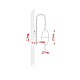Бра Arte Lamp Andromeda A2089AP-3GO