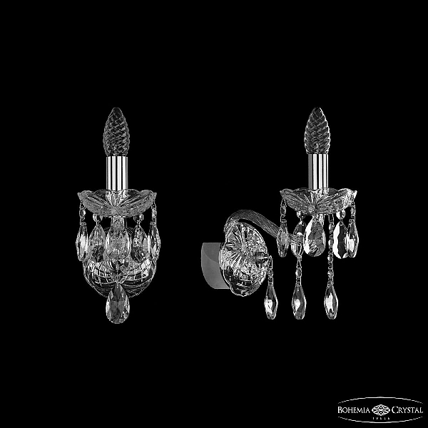 Бра Bohemia Ivele Crystal 1413B/1/141 Ni
