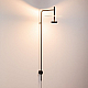 Бра Arlight SP-CAMPANA-WALL-L1200-9W Warm3000 (BK, 130 deg, 230V) (IP20 Металл) 059599