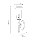 Бра Elstead Lighting BATH-DRYDEN2-PB