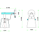 Бра Arte Lamp THOMAS A7032AP-1BK