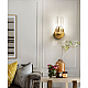 Бра DeLight Collection Wall lamp 8816W gold/clear