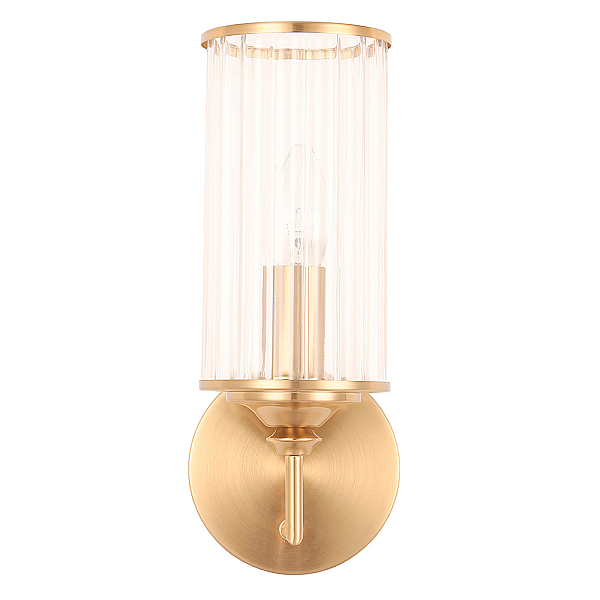 Бра Crystal Lux Gloria AP1 Brass