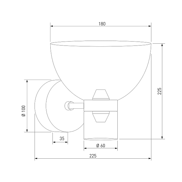 Бра Eurosvet Vial 202053 LED a072059