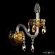 Бра Bohemia Ivele Crystal 5417B/1/165 G Amber/M-1F K721