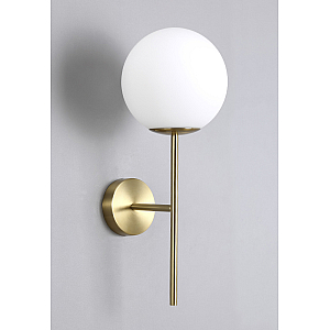 Бра Crystal Lux FELIZ AP1 BRONZE/WHITE