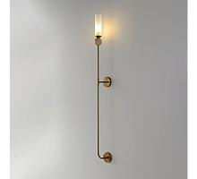 Бра Crystal Lux SIMPLY AP1.2 BRASS