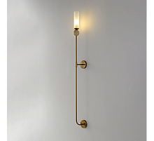 Бра Crystal Lux SIMPLY AP1.2 BRASS