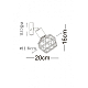 Спот Arte Lamp A6141AP-1WH