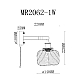 Спот MyFar Natalie MR2062-1W