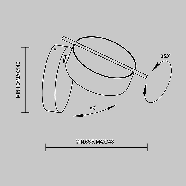 Светодиодный спот Maytoni Nuance MOD180WL-L4B3K1
