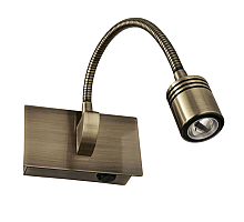 Светодиодный спот Ideal Lux Dynamo AP1 Brunito 121352