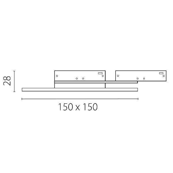 Светильник отраженного света 24V 5W 200° 3000K, медь Linea Lightstar 236131Q