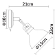 Спот Arte Lamp A1102AP-1AB
