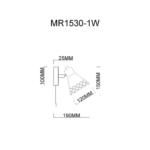 Бра MyFar Chilly MR1530-1W