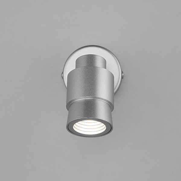 Спот Eurosvet Plat 20125/1 LED серебро