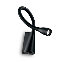 Светодиодный спот Ideal Lux Goose AP1 Nero 142692