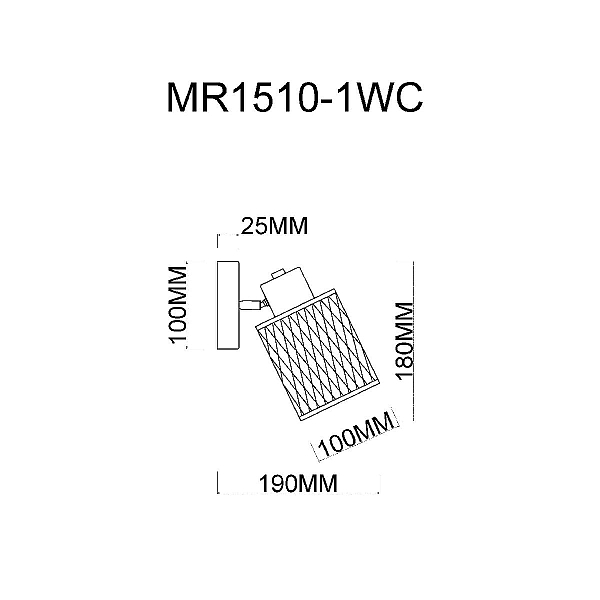 Спот MyFar Cathy MR1510-1WC