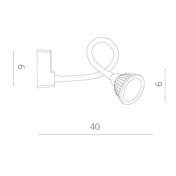 Светодиодный спот Arte Lamp Cercare A4107AP-1WH