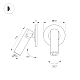 Спот Arlight SP-READER-NB-R60-3W Warm3000 (BR, 20 deg, 230V) 053093