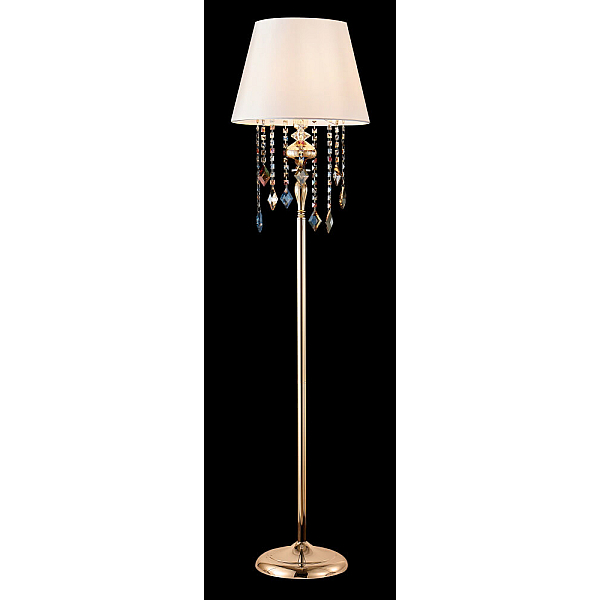 Торшер Crystal Lux Mercedes PT1 Gold/Color