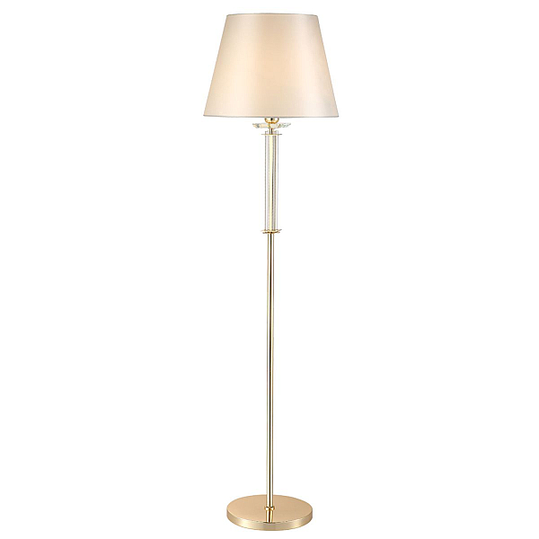 Торшер Crystal Lux Nicolas PT1 Gold/White