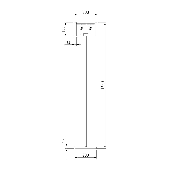 Торшер Bogates Flamel 01116/3 a060889