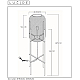 Торшер Lucide Mesh 45785/01/30