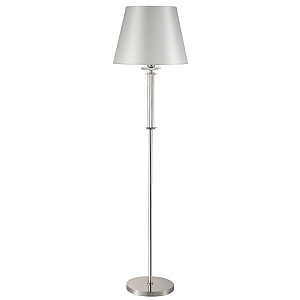 Торшер Crystal Lux Nicolas NICOLAS PT1 NICKEL/WHITE