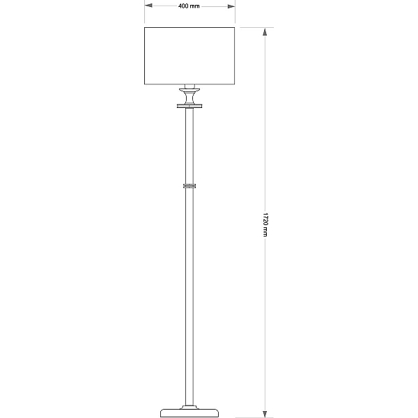 Торшер Kutek Decor Abazur DEC-LS-1 (P/A)