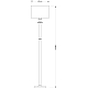 Торшер Kutek Decor Abazur DEC-LS-1 (P/A)