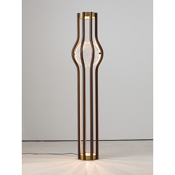 Торшер Delight Collection Ashaa MJ60911F/A nut-brown