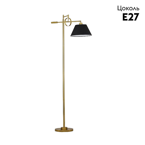 Торшер Lumina Deco Brantol LDF 1124 MD+BK