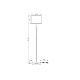 Торшер Arte Lamp North A5896PN-1CC