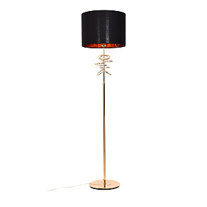 Торшер Lumina Deco Milari LDF 5530 F.GD+BK