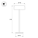 Торшер аккумуляторный Arlight SP-KWALLEN-4.7W Warm2700 (Черный, 130 deg, 5V) (IP54 Металл) 060828