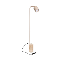 Торшер Arlight SP-MASON-FLOOR-R143-6W Warm3200-MIX (BG, 120 deg, 230V) (IP20, Травертин) 060782