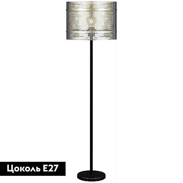Торшер Illumico IL1003-1F-05 BK GD