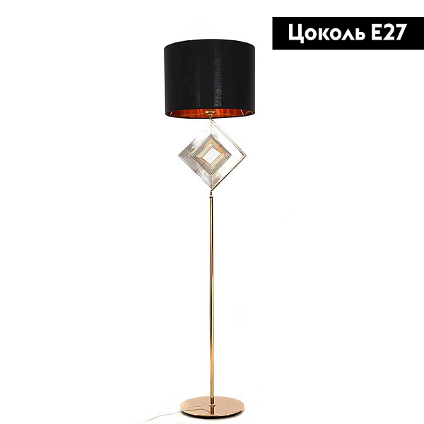 Торшер Lumina Deco Fabi LDF 5529 F.GD+BK