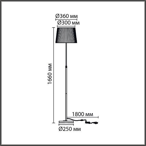 Торшер Lumion TUNE 8302/1F