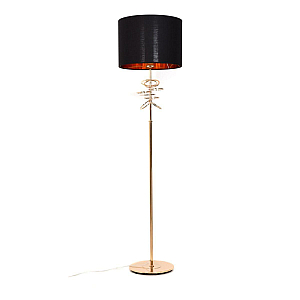 Торшер Lumina Deco Milari LDF 5530 F.GD+BK